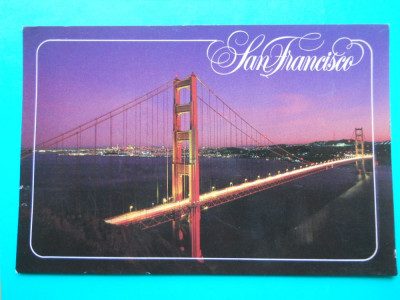 HOPCT 2358 SUA-San Fancisco-Podul Golden Gate NECIRCULATA foto