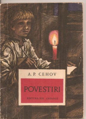 (C3093) POVESTIRI DE A. P. CEHOV, EDITURA ION CREANGA, 1072, TRADUCERE DE VALERIA SI PROFIRA SADOVEANU, COPERTA DE GYORGY MIHAIL foto