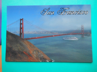 HOPCT 2360 SUA-San Fancisco-Podul Golden Gate NECIRCULATA foto