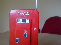 Radio vintage automat Coca Cola, raritate, NU este chinezesc foto