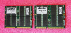 Kit format din 2 memorii Kingston 256MB PC100 100MHz CL2 KTA-PBG3S/256 foto