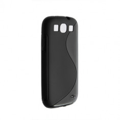Husa silicon-gel pentru Samsung Galaxy S3 SIII i9300 - neagra foto