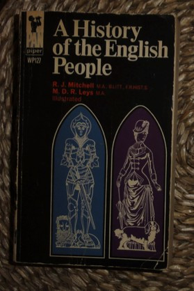 R. J. Mitchell / M. D. R. Leys A HISTORY OF THE ENGLISH PEOPLE Pan Books 1967