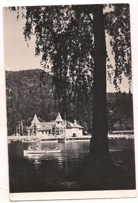 carte postala(ilustrata)-TUSNAD-Lacul Ciucas foto