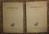 Sofocle TRAGEDIES 2 volume Ed. Belles Lettres 1950 editie critica P. Mazon