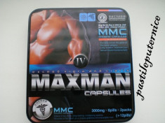 Pastile Maxman IV-12 capsule&amp;amp;12 vitamine-pentru o durata lunga de sex. foto