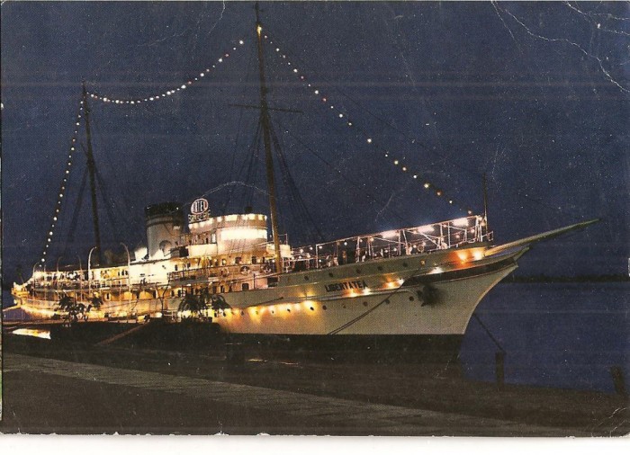 CPI (B2050) GALATI. VASUL HOTEL-BRASERIE LIBERTATEA, EDITURA MERIDIANE, NECIRCULATA, TIMBRU (1)