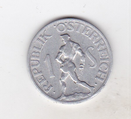 bnk mnd Austria 1 schilling 1957