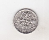 Bnk mnd Marea Britanie Anglia 6 pence 1967, Europa