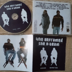 A TEAM Who Reframed The A Team album cd disc + DVD 2006 ed. vest muzica hip hop