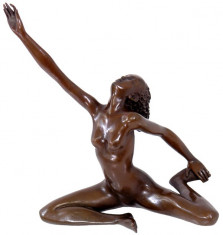 NUD - STATUETA DIN BRONZ foto