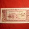 Bancnota 50 Kip Laos , cal.NC