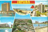 CPI (B2075) STATIUNEA BALNEOCLIMATERICA SATURN, EDITURA MERIDIANE, CIRCULATA 1977, STAMPILA, TIMBRU