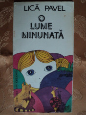 O LUME MINUNATA - LICA PAVEL - carte pentru copii foto