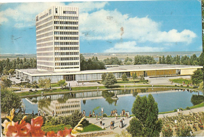 CPI (B2047) MAMAIA. HOTEL PERLA, EDITURA MERIDIANE, CIRCULATA 9.09.1971, STAMPILA, TIMBRU