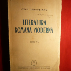 Ovid Densusianu - Literatura Romana Moderna 1943