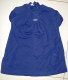 Rochie Bluza Fete Dodipeto 2-4 Ani, Bumbac Bleumarin - Ca Noua