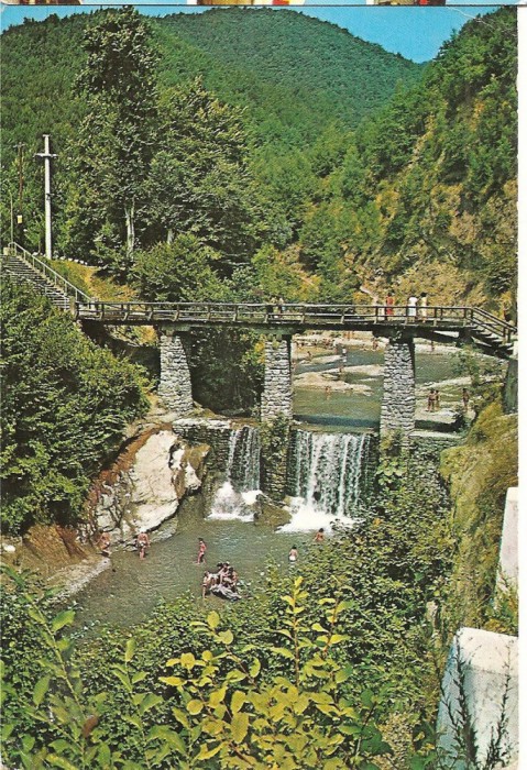 CPI (B2120) OLANESTI. CASCADA, EDITURA MERIDIANE, CIRCULATA 22.10.1978, STAMPILA, TIMBRU