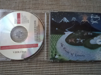 billy joel the river of dreams 1993 cd disc maxi single muzica pop rock VG+ foto