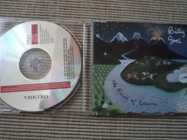 billy joel the river of dreams 1993 cd disc maxi single muzica pop rock VG+