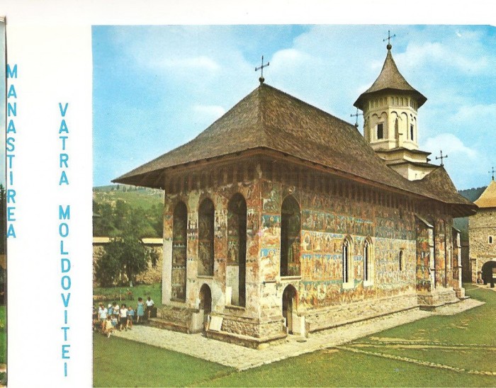 CPI (B2116) MANASTIREA VATRA MOLDOVITEI, EDITURA OSETCM, NECIRCULATA, TIMBRU IMPRIMAT