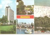 CPI (B2118) MAMAIA. IMAGINI DIN STATIUNE, EDITURA SPORT-TURISM, CIRCULATA10.08.1987, STAMPILE, TIMBRU