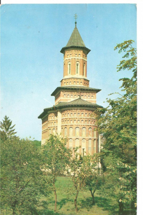 CPI (B2136) IASI. BISERICA SF. NICOLAE DOMNESC, EDITURA MERIDIANE, CIRCULATA 1969, STAMPILE