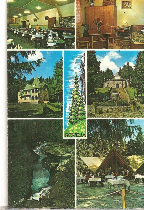 CPI (B2129) SOVEJA. COMPLEXUL DE ODIHNA SI TRATAMENT AL UGSR, CIRCULATA 1983, STAMPILE, TIMBRU