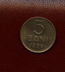 5 BANI 1956 -UNC foto