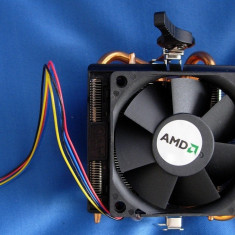 Cooler AMD Box cu 4 heatpipes impecab AM2, Am3, Am3+ Fm1 Fm2 Fm2+ 4 pipes cupru