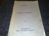 Dr. Ion D. Ticeloiu - Exercitii de gramatica - Campulung Muscel 1927