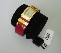 Ceas original D&amp;amp;amp;G Dark Red Supreme foto