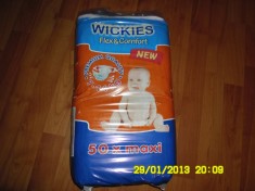 Pampers Wickies Flex&amp;amp;amp;Comfort si Dry&amp;amp;amp;Anatomic foto