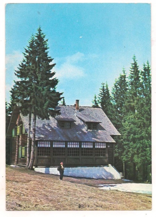 carte postala(marca fixa)-Cabana Bolboci