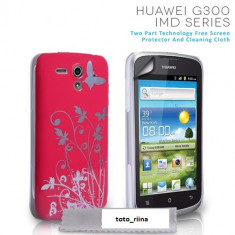 Husa hard case ptr.Huawei Ascend G300 + Folie protectie + Touch pen gratis foto