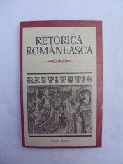 Retorica romaneasca - Antologie foto