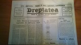 Ziarul dreptatea 28 februarie 1990