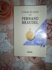 O lectie de istorie cu Fernand Braudel foto