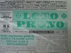 Loto Prono, 2 numere, 1991,1994 foto