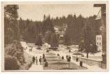 carte postala- BORSEC-Vedere din parc