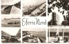 CPI (B1036) EFORIE NORD, MOZAIC 7 IMAGINI, EDITURA MERIDIANE, CPCS, CIRCULATA, 1968, TIMBRU FILATELIC., Fotografie
