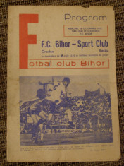 FC Bihor - SC Bacau 1977 foto