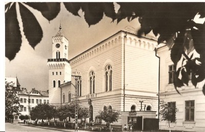 CPI (B1039) VATRA DORNEI, SFATUL POPULAR AL ORASULUI, EDITURA MERIDIANE, CPCS, CIRCULATA, 1967, STAMPILE, TIMBRU. foto
