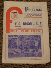 FC Bihor - UT Arad 1978 foto