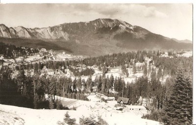 CPI (B1030) PREDEAL, VEDERE SPRE MASIVUL POSTAVARUL, EDITURA MERIDIANE, CPCS, CIRCULATA 1965, STAMPILE, TIMBRU. foto