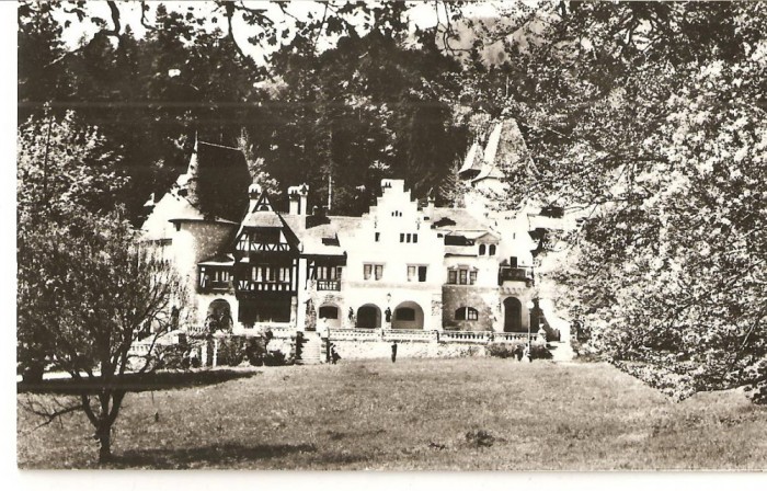 CPI (B1029) SINAIA, VEDERE DIN SINAIA, EDITURA MERIDIANE, CPCS, CIRCULATA 1971, STAMPILA, TIMBRU.