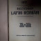 Dictionar latin - roman (cel mai mare) -Gh. Gutu
