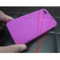 Carcasa iPhone 4 4s Protectie completa (fata si spate) ROZ foto