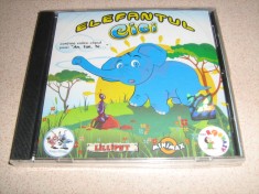 CD cu muzica pentru copii de gradinita - Elefantul Cici foto