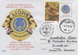 Plic Lions Club Bacau ,,Sfantu Gheorghe&quot;, stampilat 12.12.2012